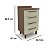 Cozinha Modulada 7 peças EVOLUTION TANNAT/LEGNO CREMA - Imagem 5