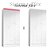 Guarda Roupa Solteiro Versa 3 Portas 2 Gavetas Branco/Rosa Flex - Imagem 2