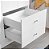 Guarda Roupa Solteiro Versa 3 Portas 2 Gavetas Branco/Rosa Flex - Imagem 4