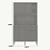 Cozinha Compacta 5 Portas 1 Gaveta LIV FREIJO/OFF WHITE - Imagem 2