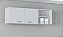 Aereo de cozinha 2 portas com nichos 841 BRANCO - Imagem 1