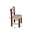 Mesa com 4 Cadeiras madeira - Praiana Arauna madeirado off - Imagem 4