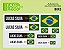 Etiqueta Termoadesiva para Roupa de Ciclista Kit 1 - Imagem 1