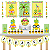 Kit Festa Fácil Kit Só Um Bolinho Abacaxis Mêsversario Aniversário - Imagem 1
