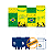 Kit festa fácil Kit Bolinho Básico Copa do Mundo Futebol Brasil Mêsversário Aniversário Torcida - Imagem 6