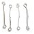 Kit 4 Tirantes Suspensão Lavadoras Brastemp Consul 326000516 - Imagem 4