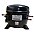 Compressor 110V R134a 1/4+ EGAS 80HLR W10375479 Embraco - Imagem 1