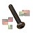 Parafuso Para Discos Queimadores do Cooktop, Fogão ou Maquina Lavadora de Roupas Brastemp Consul 326056304 - Imagem 3
