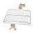 Prateleira Metalica para Forno BO160 BO260 BOC60 GOC60 Brastemp W10806156 Original - Imagem 4