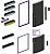 Porta do Freezer Evox Geladeira Frost Free Duplex Inverse Consul W11359437 Original - Imagem 1