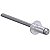 Rebite Repuxo Cor Aluminio Polido Para Forno Do Fogao Brastemp Consul W10295393 - Imagem 1
