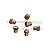 Kit Injetor Gas Natural Encanado com 6 injetores para Fogão Cooktop Brastemp Consul W10746469 Original - Imagem 3