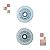 Kit Com 02 Polia Esticadora Secadora Brastemp 326015416 - Imagem 2