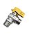Válvula Registro Esfera 90° Borboleta P/Gás Gn Glp 1/2 Macho PR1212 - Imagem 1