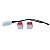 Sensor Temperatura Campo 2,7k Ohms para Refrigerador Geladeira Freezer Cervejeira Brastemp Consul W10531315 Original Kit - Imagem 2