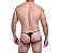 CALCINHA MASCULINA RENDA PRETA DETALHE ELÁSTICO TIRAS - Imagem 1