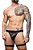 JOCKSTRAP LIGA PRETA 3 ARGOLAS - Imagem 1