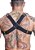 HARNESS ELASTICO NA COR PRETO COM METAIS - Imagem 2