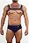 COJUNTO DE JOCK MAIS  HARNESS ELASTICO AZUL MARINHO - Imagem 1