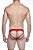 JOCKSTRAP EM SUPLEX VERMELHO ELASTICO DUPLO FINO - Imagem 3