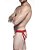 JOCKSTRAP EM SUPLEX VERMELHO ELASTICO DUPLO FINO - Imagem 2
