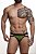 JOCK ARRASTAO PRETO COM FORRO VERDE - Imagem 1
