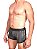 BOXER EM CIRRE PRETO E TULE CAMUFLADO - Imagem 2