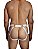 CUECA EM SUPLEX BRANCO COM ABERTURA E METAIS - Imagem 1