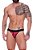 Cueca Jockstrap Cobra  Cirre Vermelha - Imagem 1