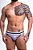 Cueca Jockstrap Cirre Cinza Elástico Tricolor 2 - Imagem 4