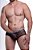 Sunga Tule Transparente Elástico Estampado - Imagem 1