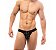 Cueca Jockstrap Ilhós Preto - Imagem 1