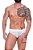 Cueca Jockstrap Premium Arrastão Branco - Imagem 1