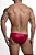 Cueca Tanga Cirre Vermelha e Preta - Imagem 3
