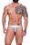 Calcinha Masculina Fio Dental Prateada - Imagem 1