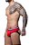 Cueca Vermelha Frente Slip Atras Jockstrap - Imagem 2