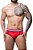 Cueca Vermelha Frente Slip Atras Jockstrap - Imagem 1
