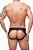 Cueca Suplex Preta Detalhada Aberta Atrás - Imagem 2