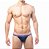 CUECA JOCKSTRAP SUPLEX AZUL ELÁSTICO AMÉRICA - Imagem 1