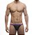 CUECA JOCKSTRAP OPEN BACK AZUL ELÁSTICO AMÉRICA - Imagem 1