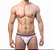 CUECA JOCKSTRAP SUPLEX BRANCO ELÁSTICO AMÉRICA - Imagem 1