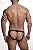 JOCKSTRAP PRETA COM ELÁSTICO DUPLO FRONTAL - Imagem 2
