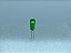 LED verde com cabo e conector MIGFLEX160BV - Imagem 1