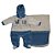 Saída de Maternidade Azul Plush "Wild" - Imagem 1