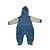 Saída de Maternidade Azul Plush "Wild" - Imagem 2