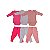 Kit Body e Calça Prematuro Rosa - Imagem 1