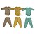 Kit Body e Calça Prematuro Amarelo - Imagem 1