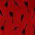 Macacão Vermelho Estampado Rock - Malha - Imagem 3