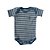 Body Listrado Azul Claro e Branco - Imagem 1