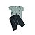 Conjunto Pirata Body e Bermuda - Imagem 1